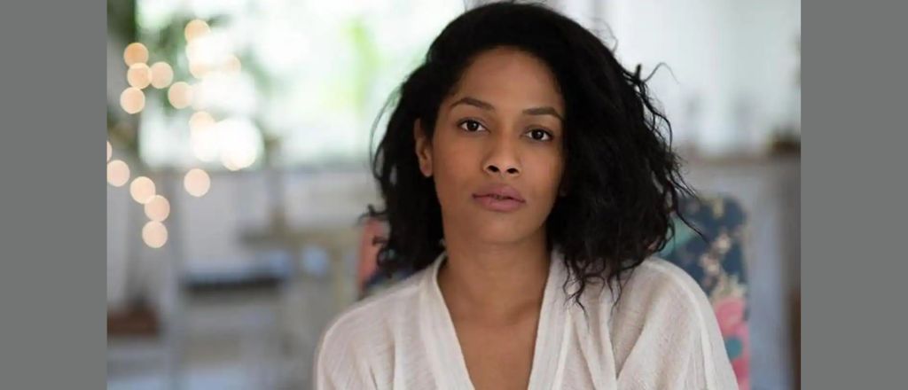 Masaba Gupta, celebrated fashion designer and founder of House of Masaba, renowned for her bold prints and innovative fusion of Indian and Caribbean influences.