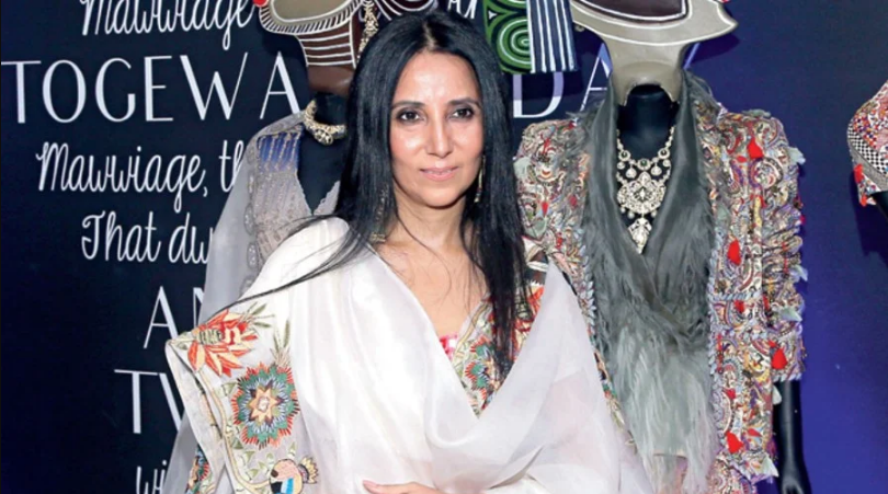 Anamika Khanna, the trailblazing fashion designer known for her fusion of traditional Indian styles with contemporary aesthetics.
