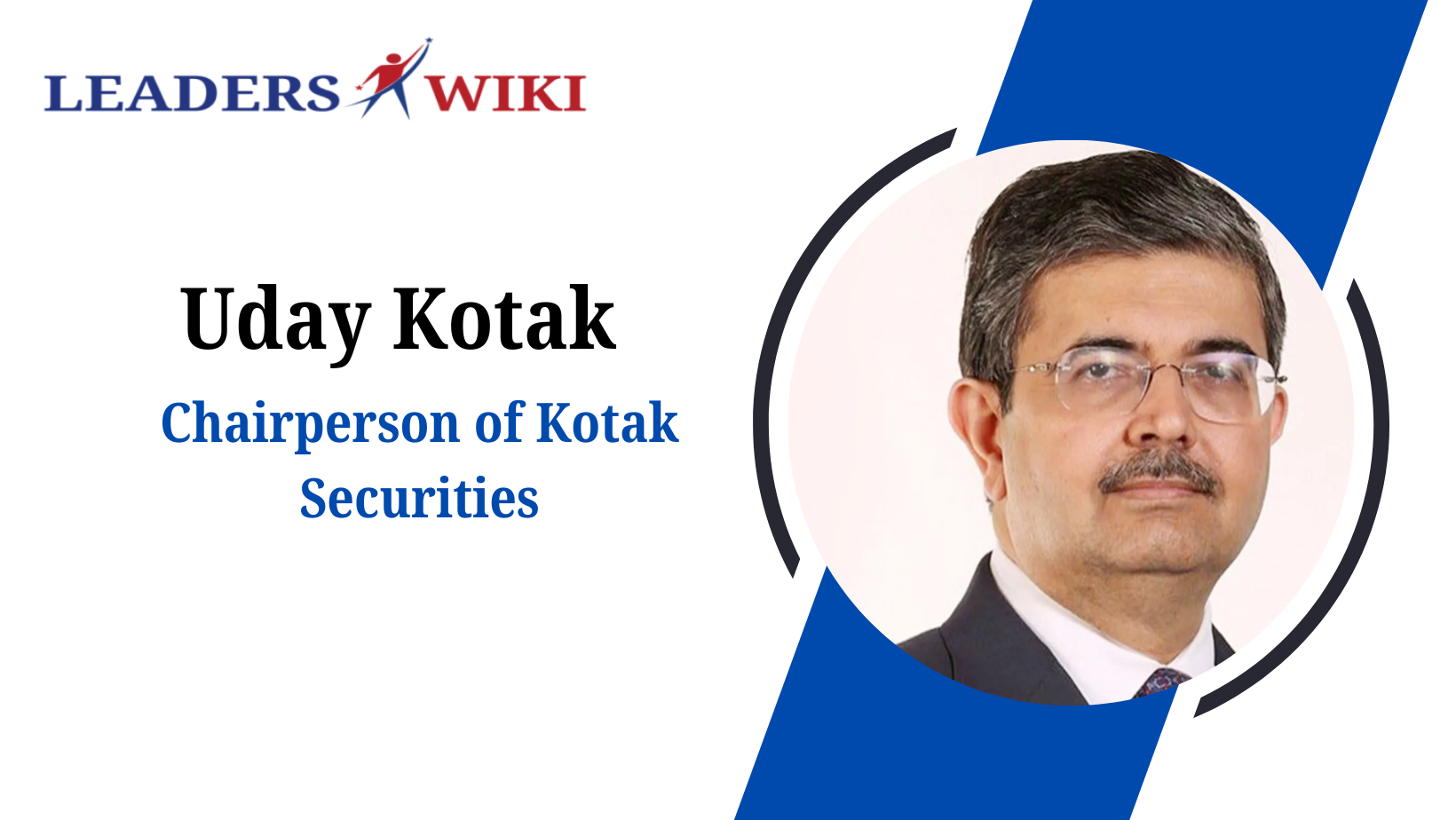 Uday Kotak – Visionary Founder, MD & CEO of Kotak Mahindra Bank ...