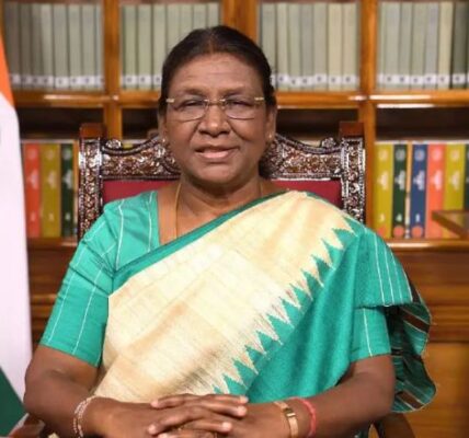 President Droupadi Murmu: First tribal woman to hold India's highest office, promoting tribal rights and heritage.