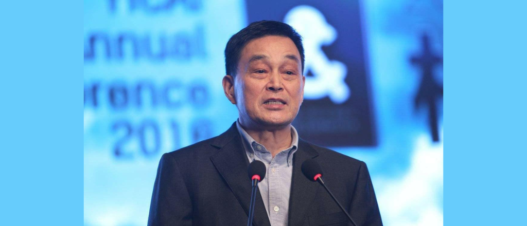 Liu Yongxing, founder and CEO of East Hope Group, one of China's leading agribusiness and industrial companies.