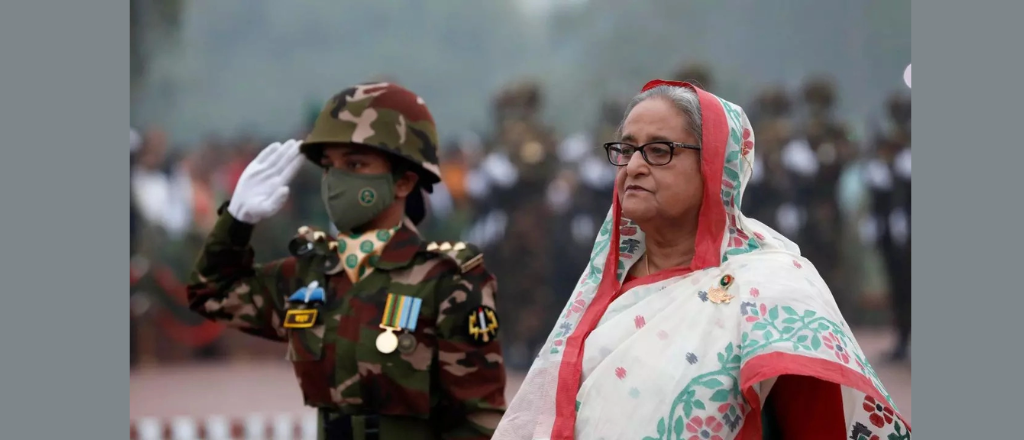 Protesters celebrate Sheikh Hasina's resignation in Dhaka amid ongoing unrest