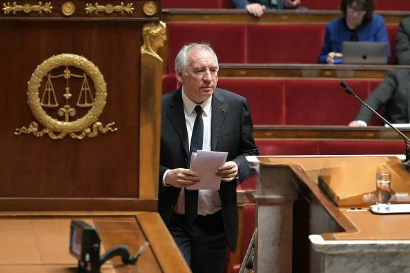 François Bayrou, Prime Minister of France, during an official meeting in 2025.