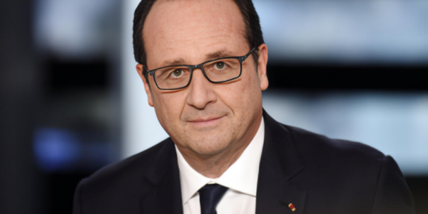 François Hollande, former President of France, known for his steady leadership and Socialist Party affiliation.