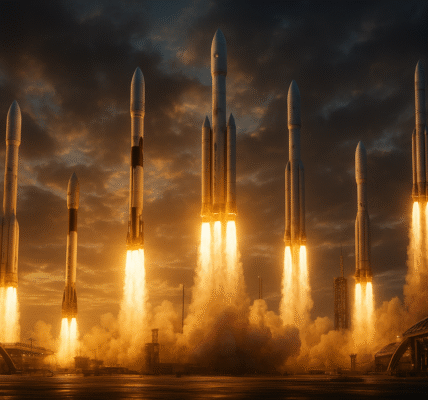 Private space companies lead a new era of global space competition.