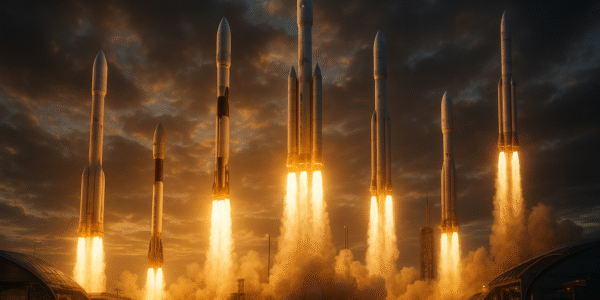 Private space companies lead a new era of global space competition.