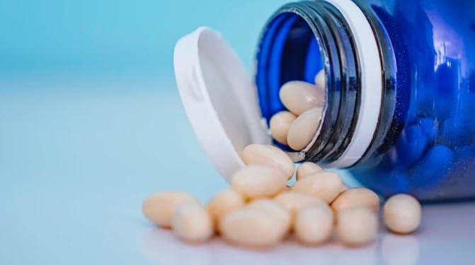 Packets of Wegovy move along a production line at Novo Nordisk’s manufacturing plant in Hillerod, Denmark.