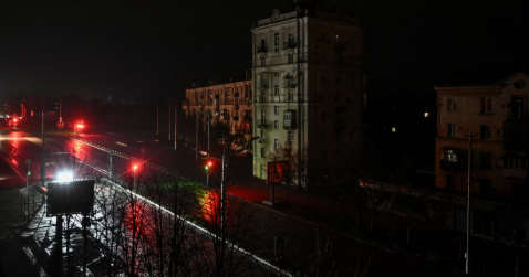 Power outages hit southeastern Ukraine after Russian strikes