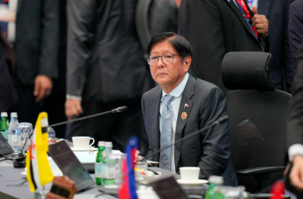 Philippine President Ferdinand Marcos Jr. ahead of the 28th ASEAN Plus Three Summit in Kuala Lumpur, Malaysia.