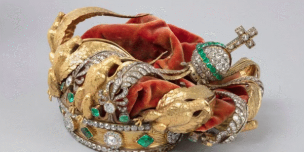 The Louvre released the first images of the crown since the raid, revealing the extent of the damage.