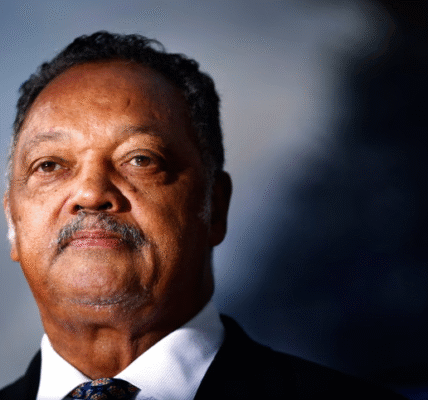 The Rev. Jesse Jackson speaks at a public event in 2015, continuing his decades-long advocacy for civil rights and social justice.